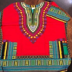 Big Mama Dakishi shirt red one size NWOT